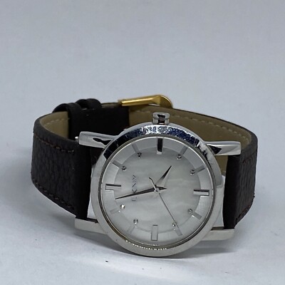 DKNY NY-4519 Womens Brown Leather Analog Mother of Pearl Dial Quartz Watch VK252 DKNY NY-4519 Womens Brown Leather Analog Mother of Pearl  main image 2