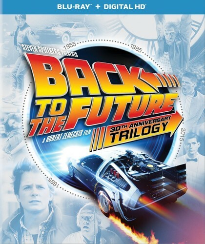 Back to the Future 30th Anniversary Trilogy Blu-ray 4-Disc Set, Slipcover M27 - Picture 1 of 1