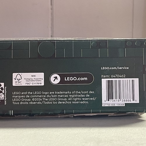 Botanical Collection Bouquet Of Roses Lego 10328 EMPTY BOX ONLY Flowers Red - 第 11/22 張圖片