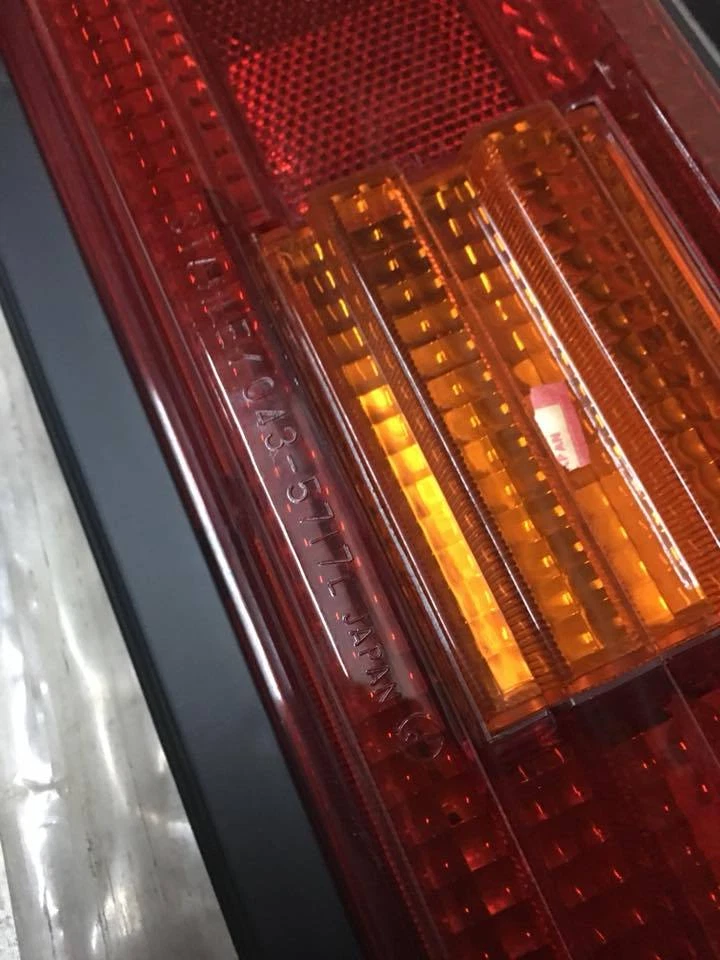 MITSUBISHI DODGE LANCER CELESTE ST 1977 (1600) TAILLIGHT LAMP LEN GENUINE NOS JP - Image 3 of 4