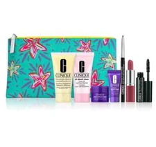 Clinique Makeup Skincare Smart De-Aging 8 pcs Gift Set With Bag NEW