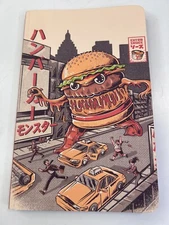 New Burgerzilla Journal Lined Pages Anime by Denik