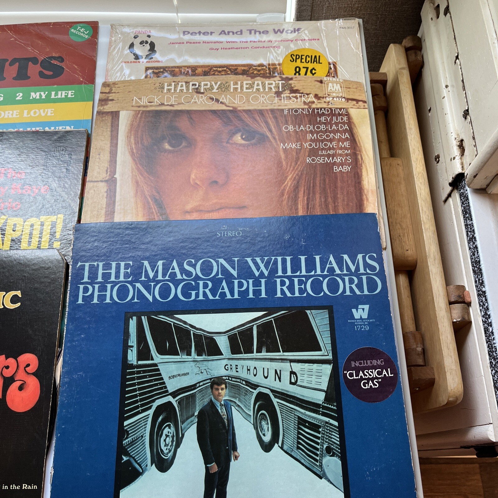 vinyl records lot of 8-image