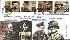 #3393-96 Distinguished Soldiers Anagram FDC (00720003393-96001)
