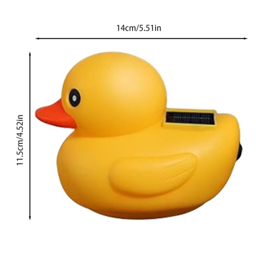 1pcs Solar Floating Yellow Duck Floating Pool Lights Solar Powered Floating Duck - Picture 8 of 12