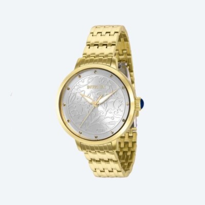 Invicta Damenuhr Edelstahl goldfarben Quarzwerk UVP:199  Ä637