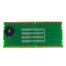 Desktop Motherboard Repair Analyzer Tester DDR4 RAM Memory Slot Test Card w/ LED