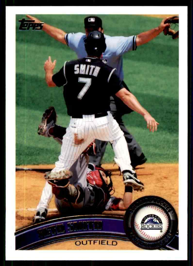 2011 Topps Seth Smith #301 Colorado Rockies
