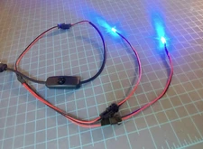 USB LED Light Wall Kit Cosplay Lighting Effect 12v Fursuit Eyes Mini Rave