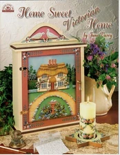 Home Sweet Victorian Home June Varey Acrylic Decorative Painting Pattern Book