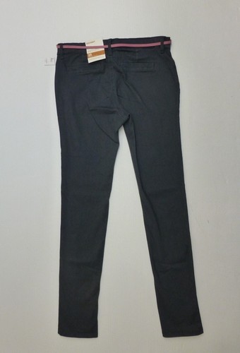 Old Navy Rockstar Jegging Adjusable Waist Belted Pants Girls 16R Gray New - Picture 2 of 4