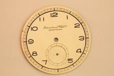 vintage IWC Schaffhausen POCKET WATCH silver DIAL