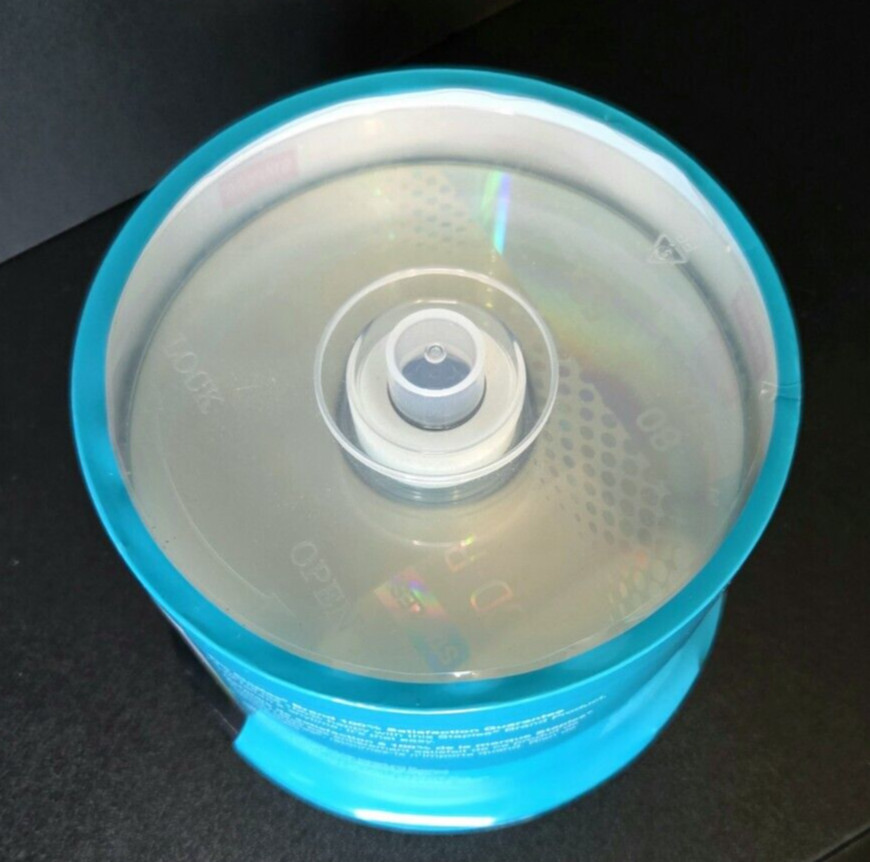 Staples CD-R Spindle CD 700MB 80MIN 52X 50 Pack New Sealed