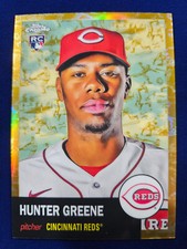 🌟 2022 Topps Chrome Platinum Ann Hunter Greene Gold Refractor JERSEY#21/50 REDS