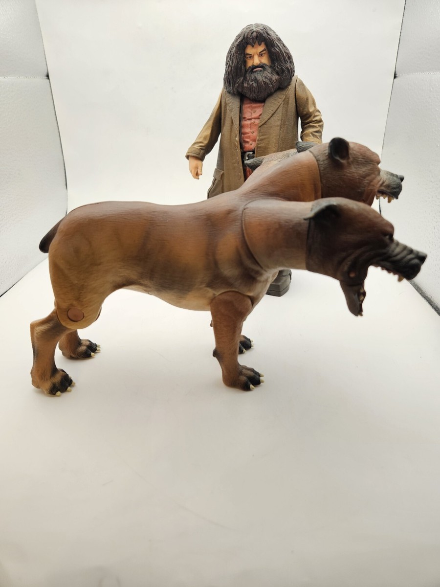 Hagrid & Fluffy 3-Headed Dog Cerberus Harry Potter Action Figures
