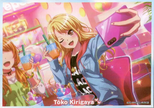 Acrylic Stand Panel Toriko Kiriya Illustration Board Morfonica Bang Dream Girls