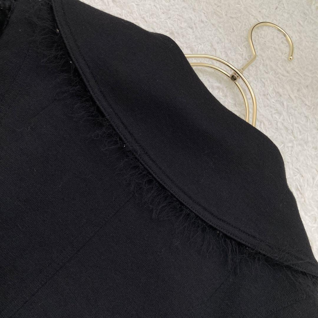 John Galliano ジャケット ブラック USA2 フリンジ フォーマル s-l1200.jpg