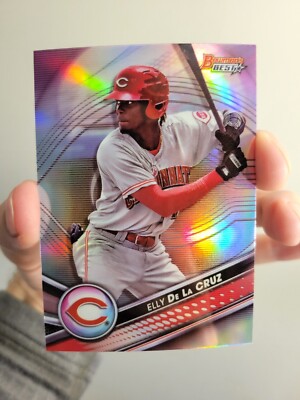 Elly De La Cruz 2022 Bowman Best Top Prospects *REFRACTOR* #TP17