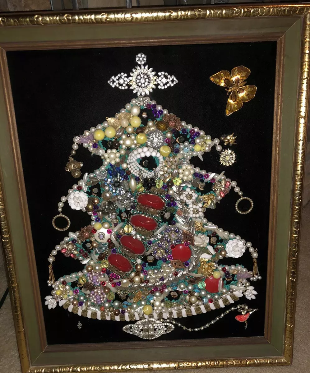 Old jewelry deals christmas tree