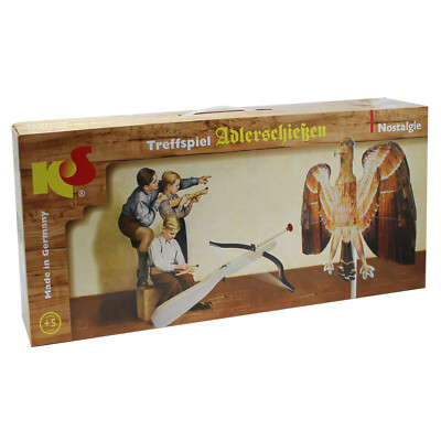 Stephan Treffspiel Adlerschießen Nostalgie Vogelschießen mit Armbrust und 6 Pfei