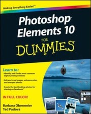 Photoshop Elements 10 For Dummies - Paperback By Obermeier, Barbara - VERY GOOD