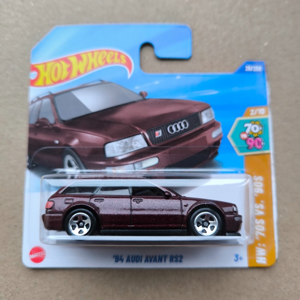 HOT WHEELS PREMIUM Forza Motorsport '94 Audi Avant RS2 Real Riders A9