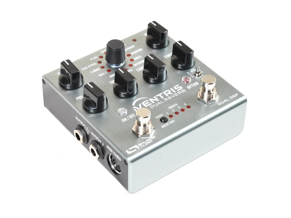 Used Source Audio SA262 Ventris Dual Reverb One Series Guitar Effects Pedal - Image 2 of 3