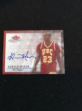Harold Miner 2013-14 Fleer Retro 2000-01 Autographics Auto