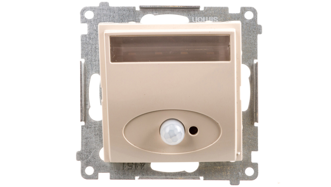 Simon 54 LED lighting fixture 230V with motion sensor cream DOSC.01/41 /T2UK