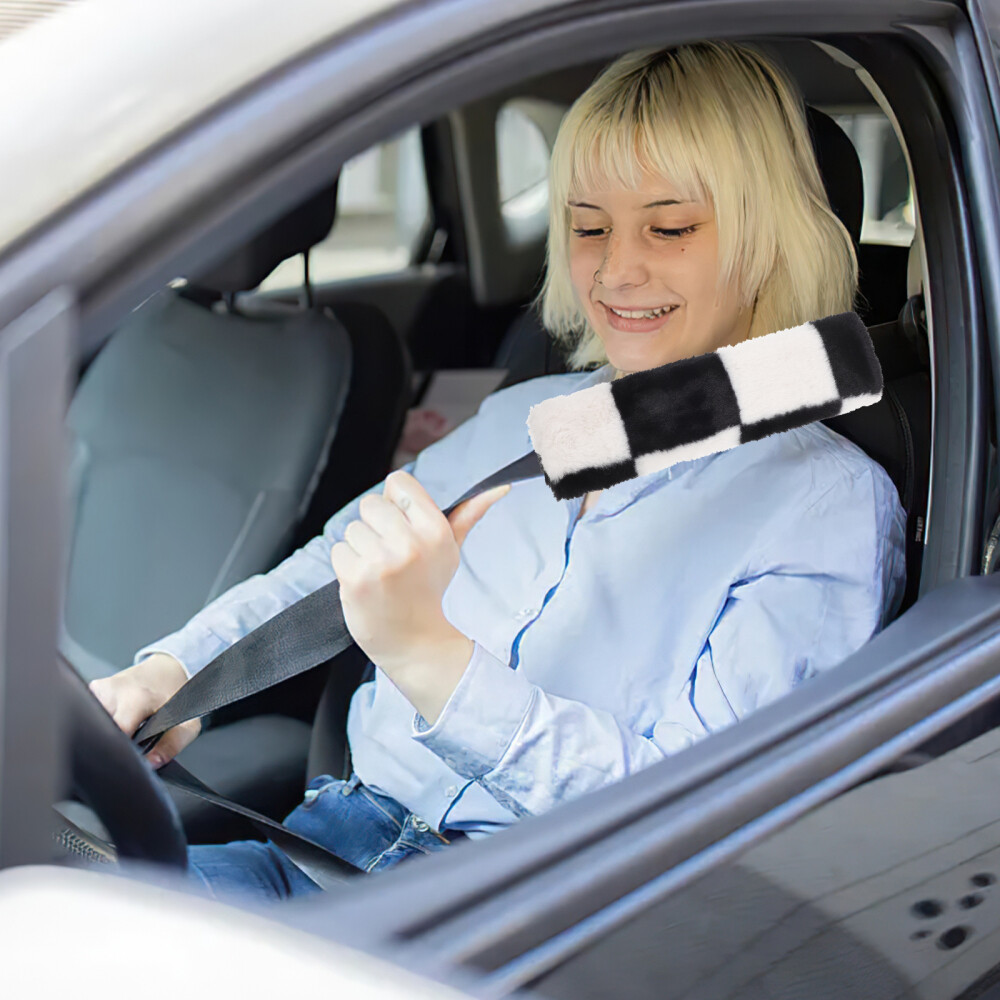6 Pcs Seat Belt Shoulder Car Comfort Accessories Traveling with Cushion