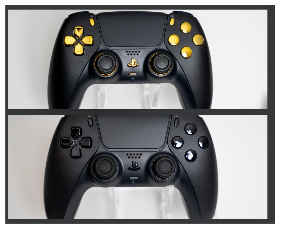 Sony PlayStation 5 PS5 DualSense Wireless Custom 4 Paddle Remap Pro Rubber Grip - Image 2 of 4