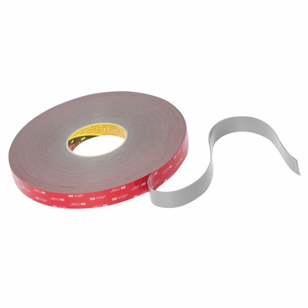 3M VHB Tape GPH 060GF General Purpose High Temp 0.6mm Grey 19mm