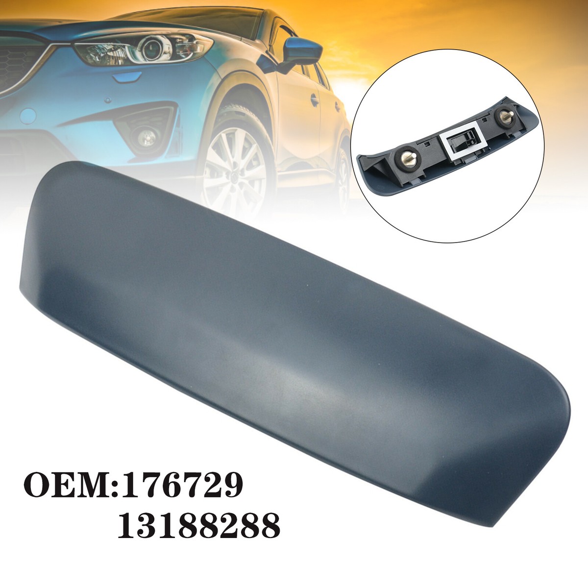 Fits For Vauxhall Corsa D Tailgate Boot Handle w/ Opening Switch