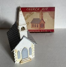 Vintage Bachmann Plasticville O-S Gauge CC-8 Country Church in Original Box