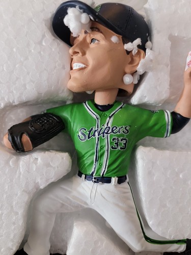 Max Fried Gwinnett Stripers Bobblehead SGA 9/17/22 - Picture 2 of 3