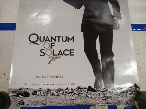 "Quantum Of Solace" Original One-sheet Movie Poster 27x40 (2008) D/S - Picture 4 of 4