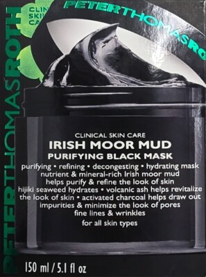 Peter Thomas Roth Irish Moor Mud Mask 150ml 5 Oz, BRAND NEW!