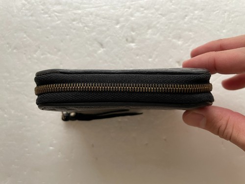 Louis Vuitton M60574 Zippy Coin Purse Monogram Empreinte Noir Used from Japan - Picture 9 of 19