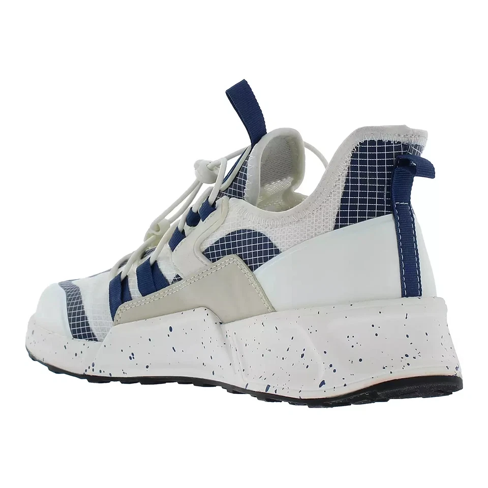 Men's Size 10 Hurley Pasadena Off White Bungee Athletic Shoe Slip-on Ox Leisure - Image 2 of 4