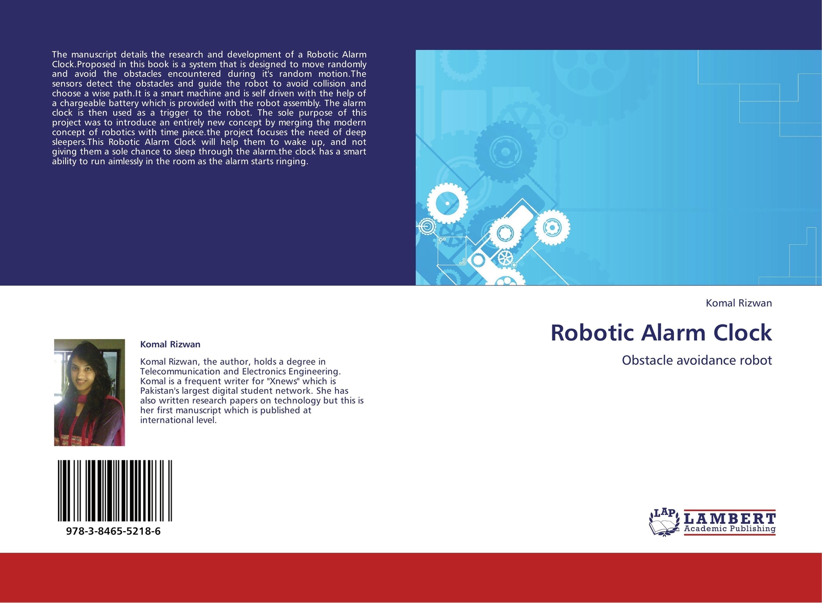 Thumbnail - Komal Rizwan | Robotic Alarm Clock | Taschenbuch | Englisch (2012) |