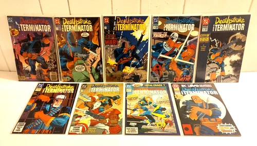 Deathstroke🔥 Lot of 32 DC Comics KEYS🔑 1st App🔑