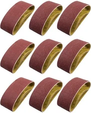 20PCS 3x21 in Sanding Belts 40 60 80 120 150 240 400 Grit Belt Sander Sandpaper