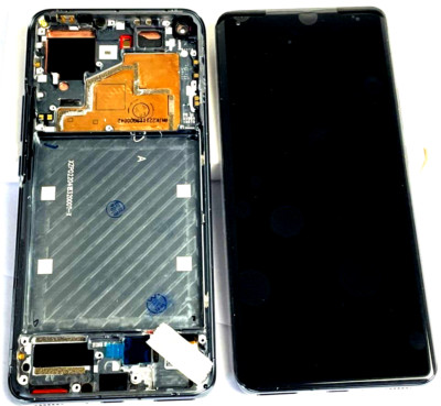 Original Xiaomi Mi 11 5G AMOLED Bildschirm Display Rahmen Schwarz