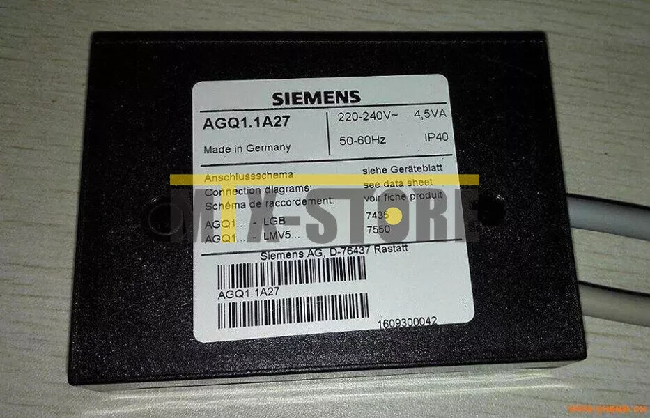 1PCS Brand AGQ1.1A27 Siemens control box For oil burner controller New Original-image