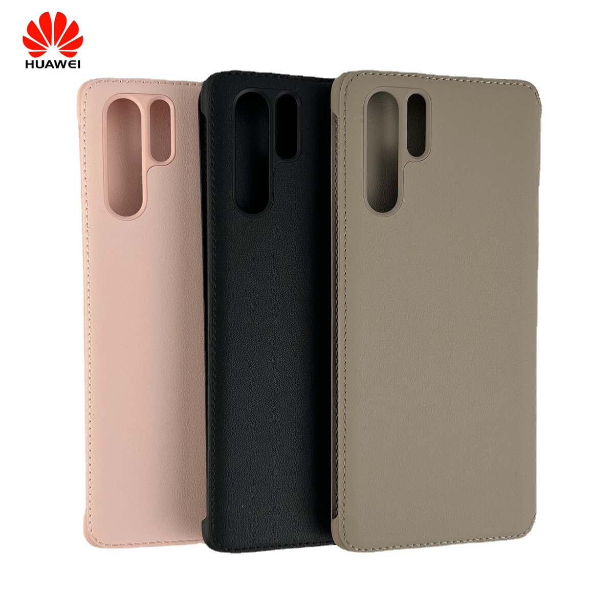 Original HUAWEI P30 Pro Business Wallet Case Leather Flip Cover - Main Image