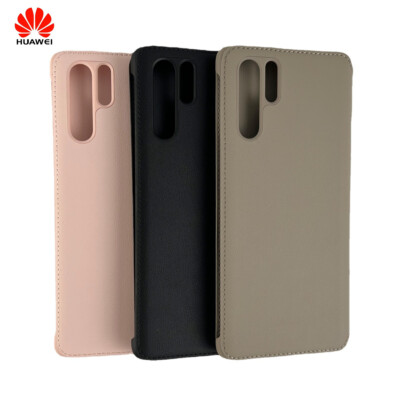Original HUAWEI P30 Pro Schutz Hülle Wallet Case Card Slots Leather Flip Cover>>
