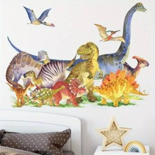 Wandtattoo Dinosaurier Dino Wandsticker Kinde...