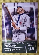 Honus Wagner 2020 Topps Warriors Of The Diamond #WOD-10 Pittsburgh Pirates