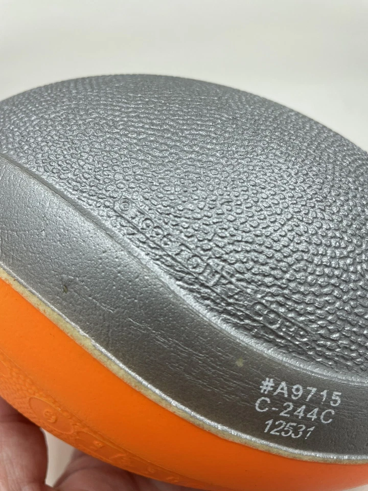 Vintage Nerf Turbo Jr Football 1996 Orange & Gray Tonka Corp NICE - Image 3 of 4