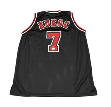 Toni Kukoc Signed Chicago Bulls Custom Jersey Beckett Witness BAS COA